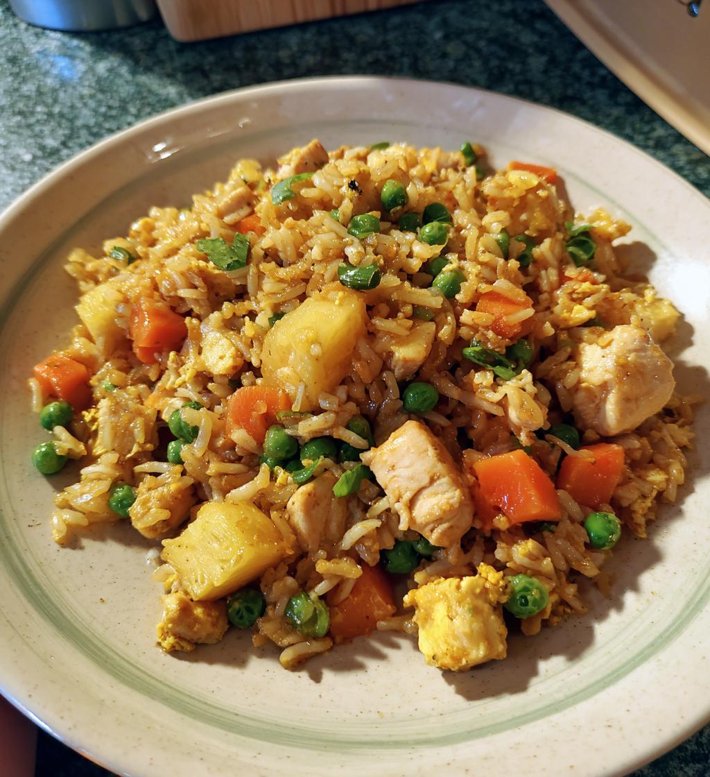 chicken pineapple fried rice