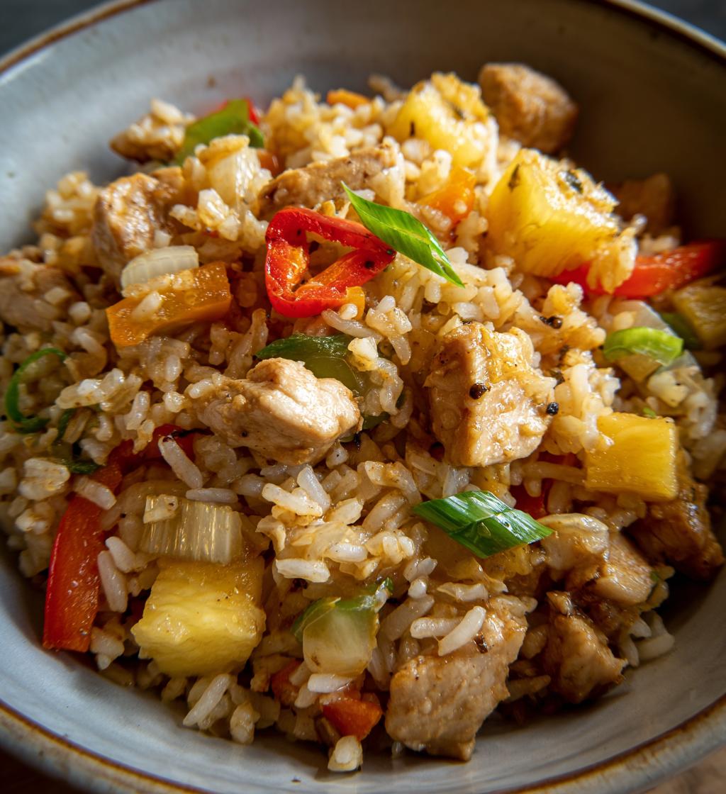 chicken pineapple rice recipe