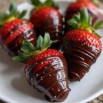 chocolate covered strawberries for him