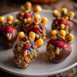 chocolate covered strawberry turkeys