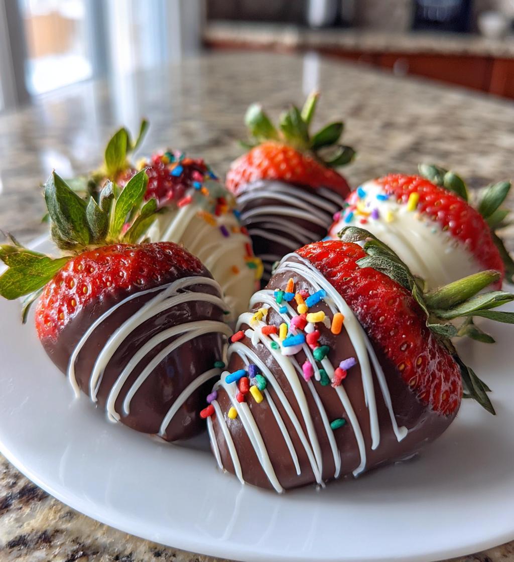 chocolate dipped strawberries aesthetic