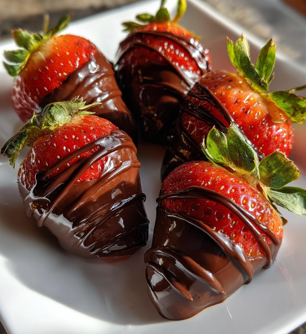 chocolate dipped strawberries