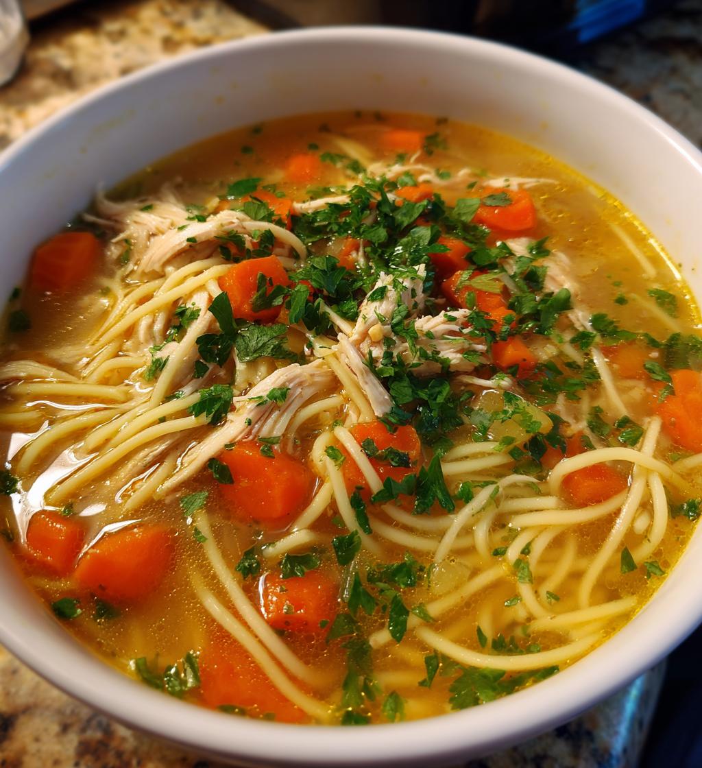comfort food when sick