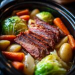 corned beef and cabbage crock pot