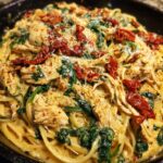creamy tuscan chicken pasta crockpot