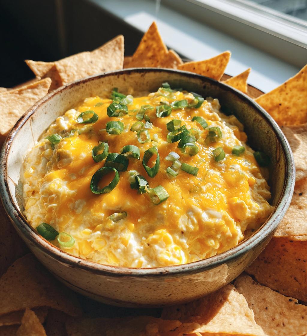 crockpot corn dip