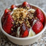 dubai chocolate strawberry cup