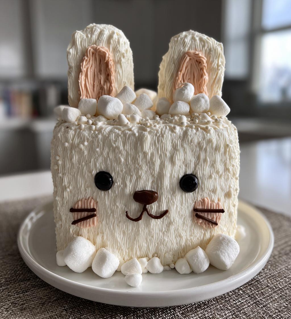 easter bunny cake design