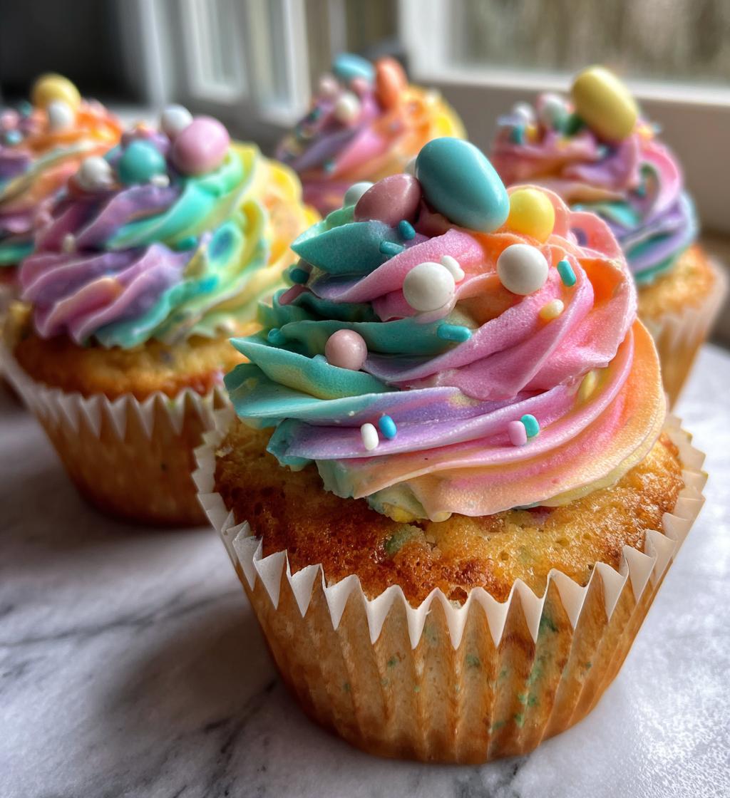 easter cupcakes