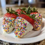 easter egg strawberries