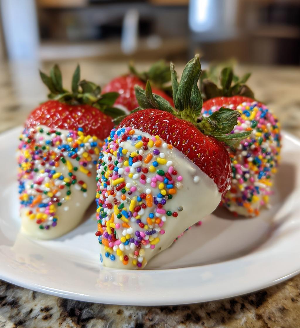 easter egg strawberries