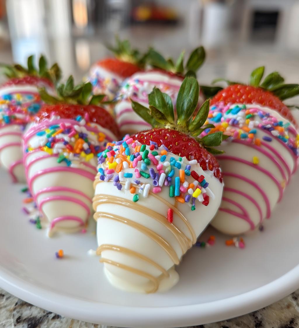 easter egg strawberries