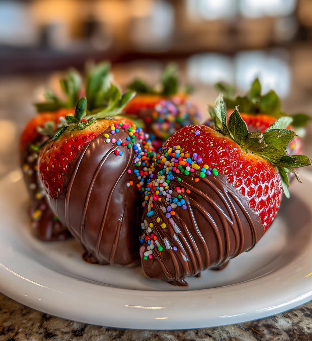 easter strawberries chocolate covered