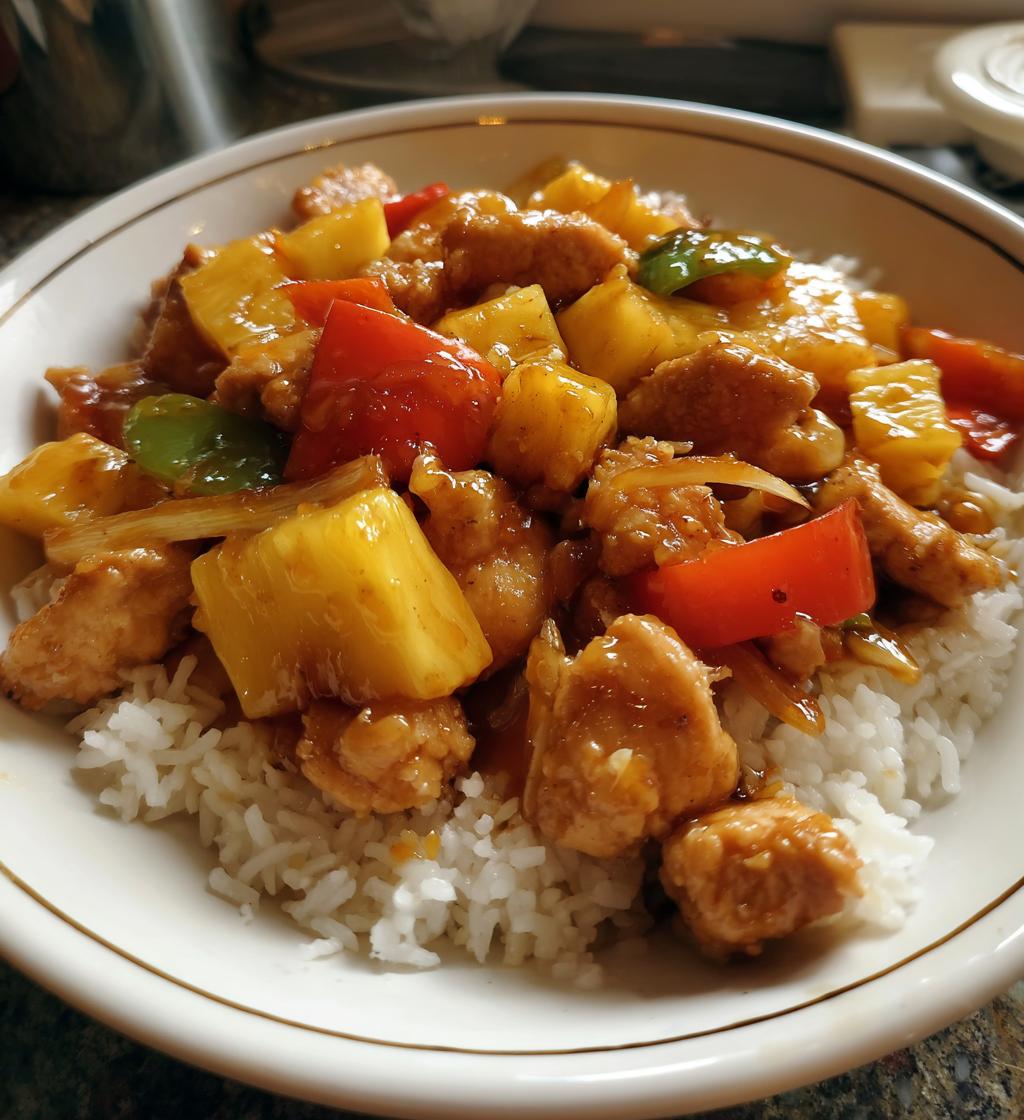 easy pineapple chicken