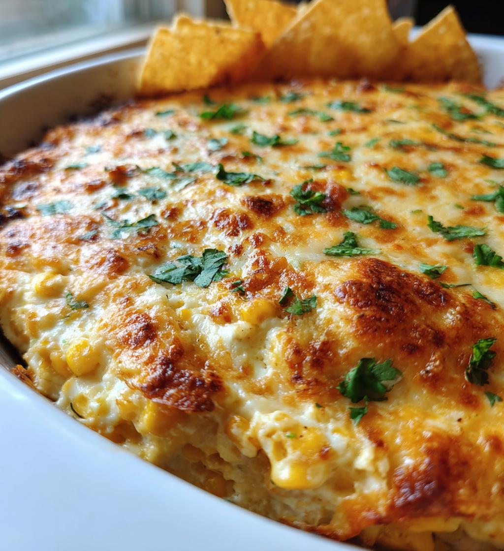 elote corn dip
