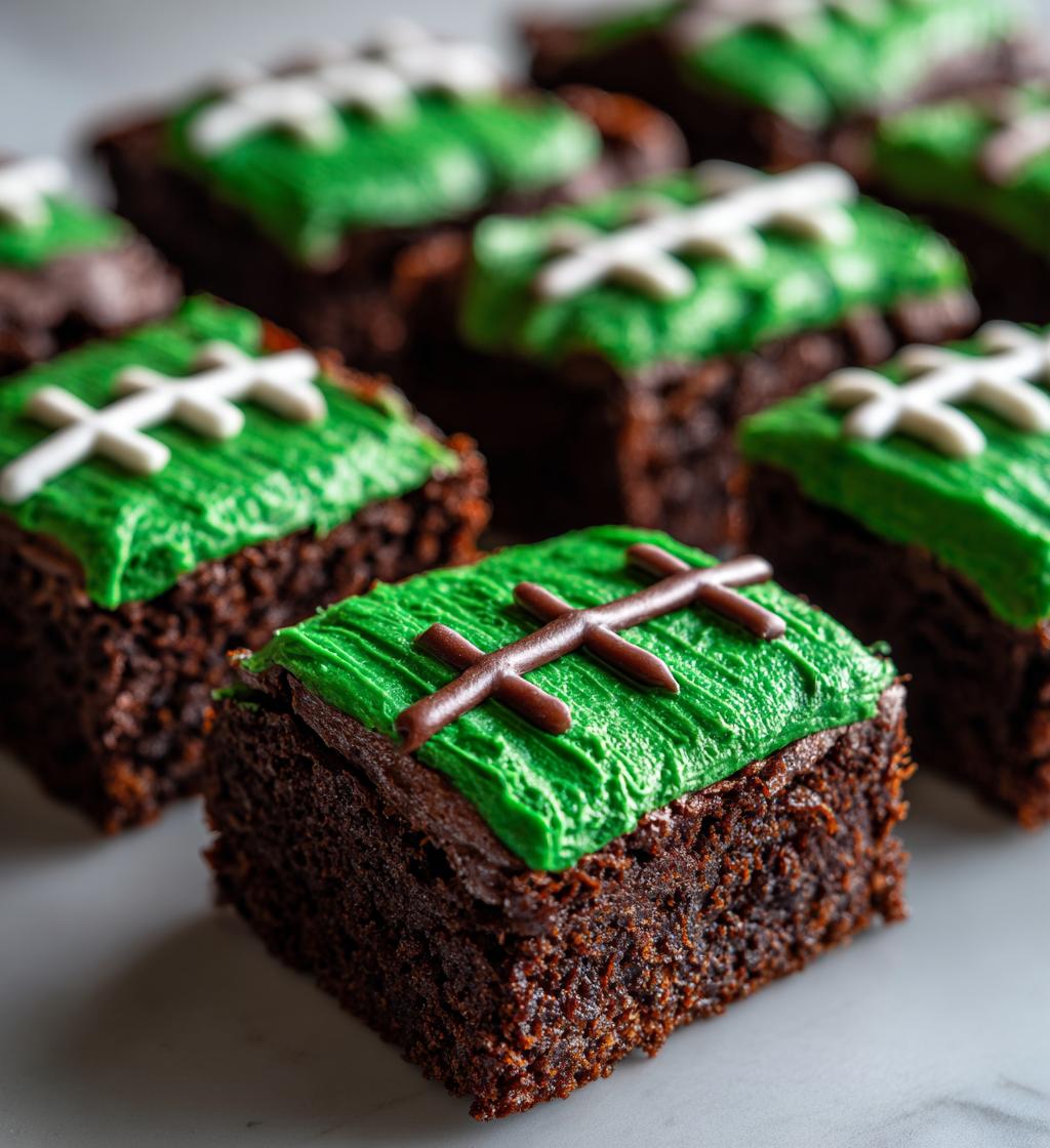 football field brownies