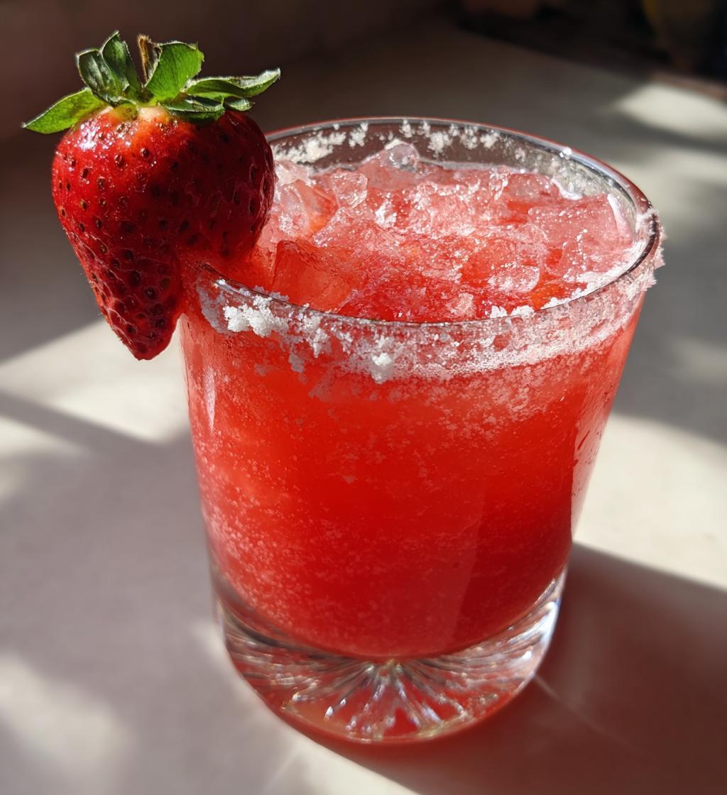 fresh strawberry margarita recipe