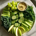 green snacks for color party