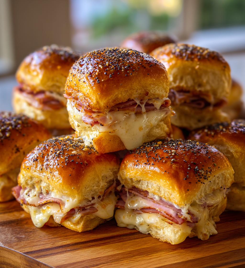 ham and cheese sliders