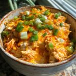 healthy buffalo chicken dip crock pot