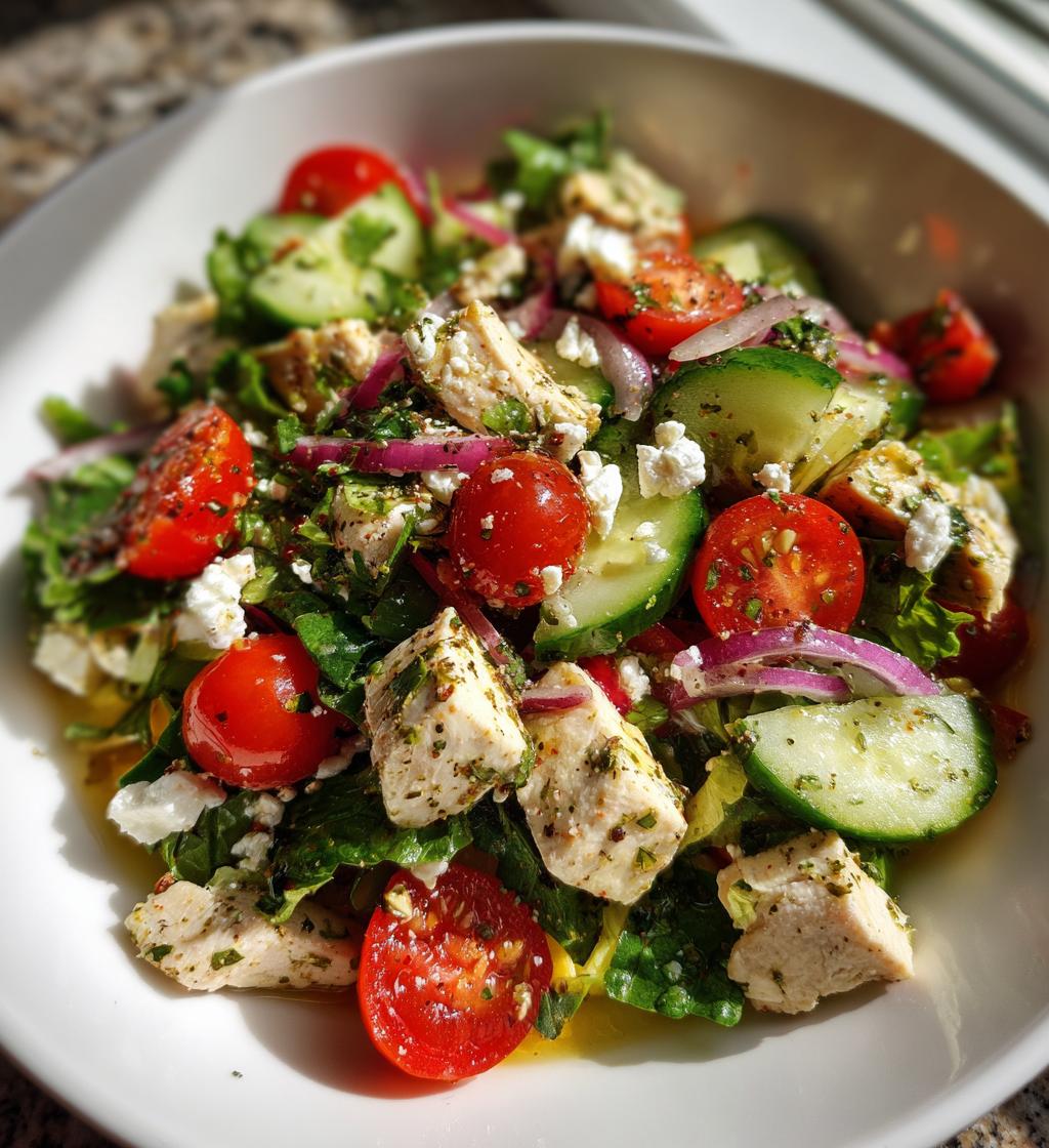 healthy chicken salad