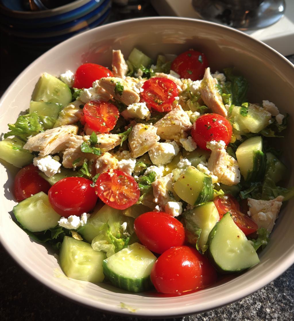 healthy chicken salad