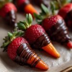 how to make chocolate covered strawberry carrots
