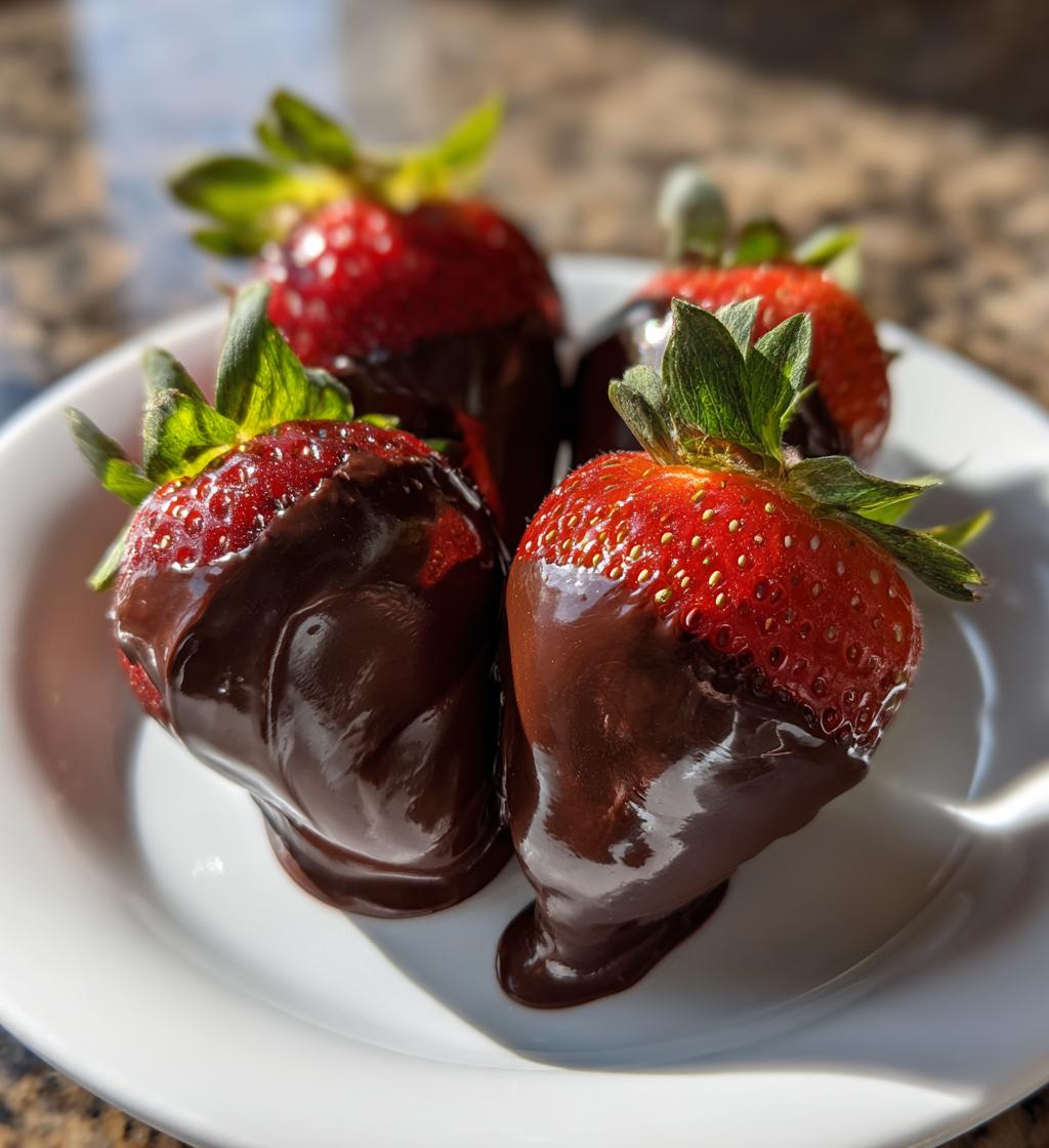 how to make chocolate covered strawberry