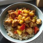 how to make pineapple chicken and rice