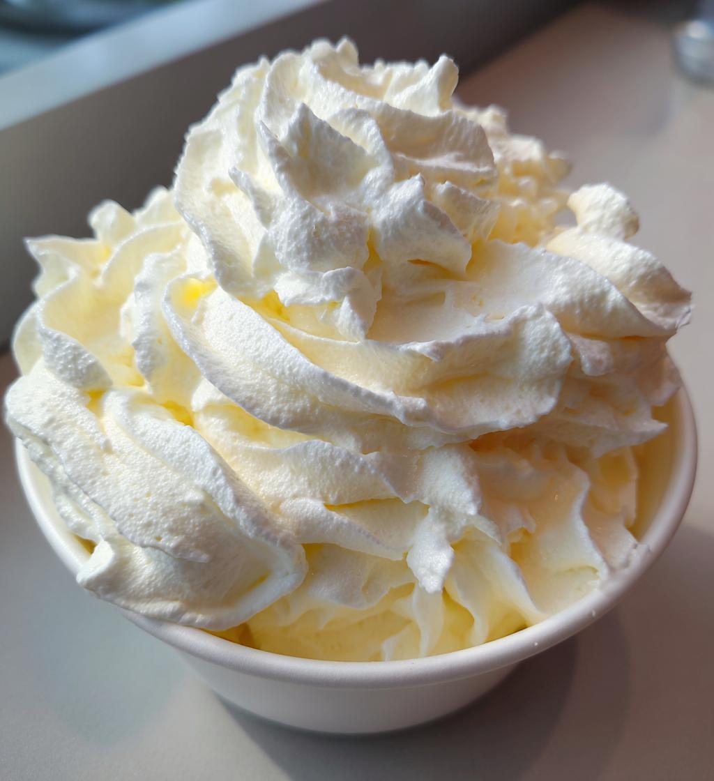 ice cream snow
