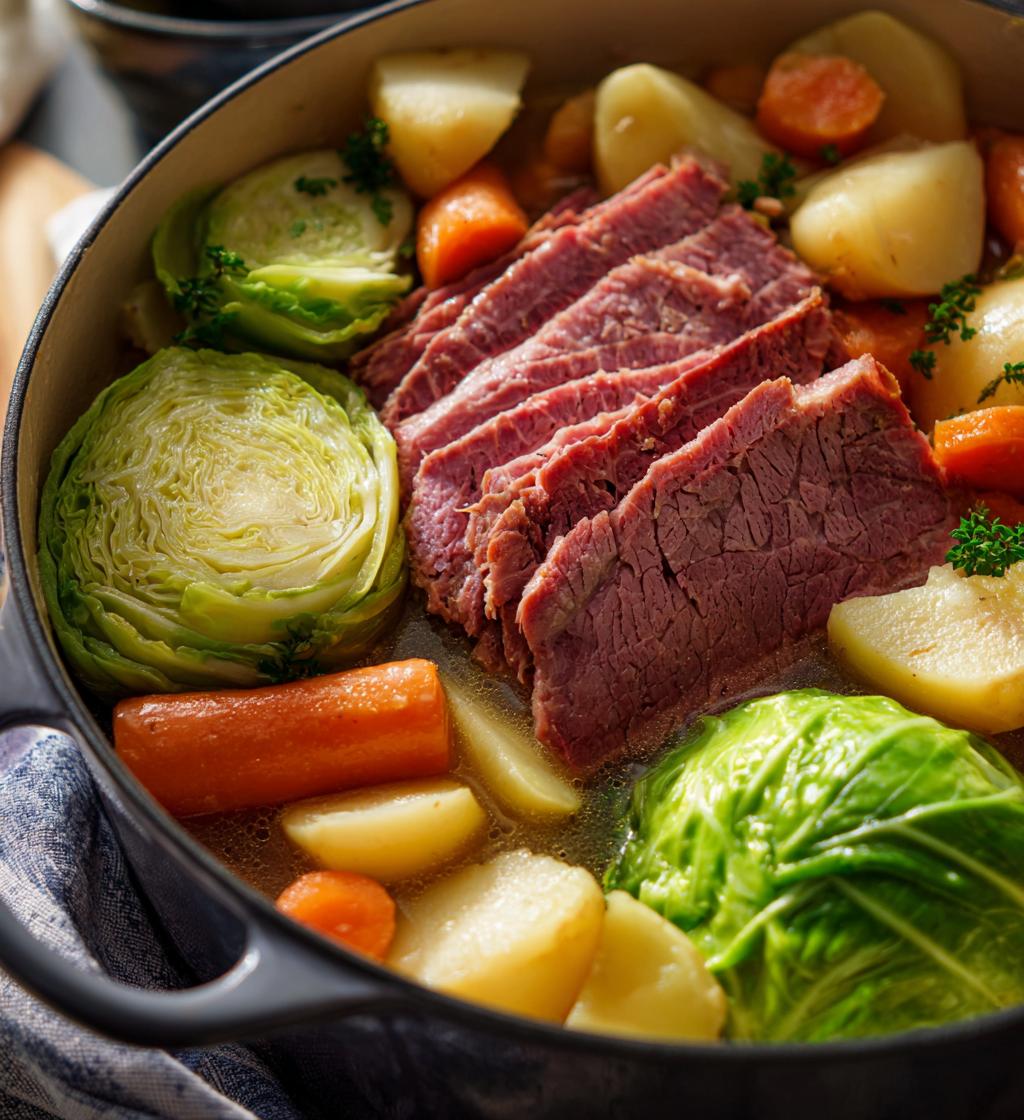 instant pot corned beef and cabbage