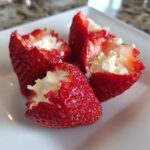 keto cheesecake stuffed strawberries