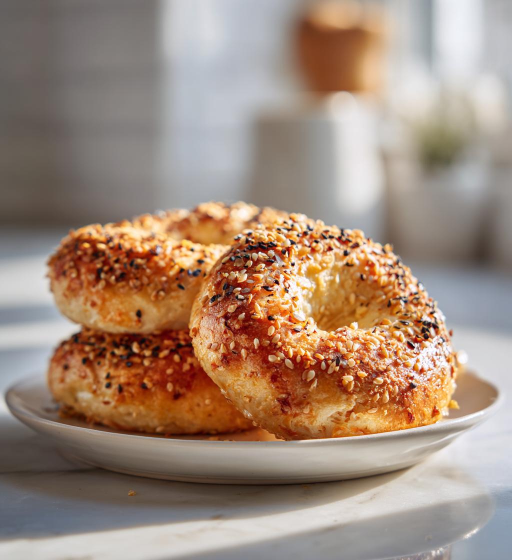 keto cottage cheese bagels