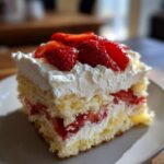 lemon meringue strawberry shortcake