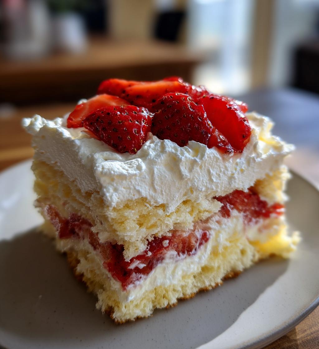lemon meringue strawberry shortcake