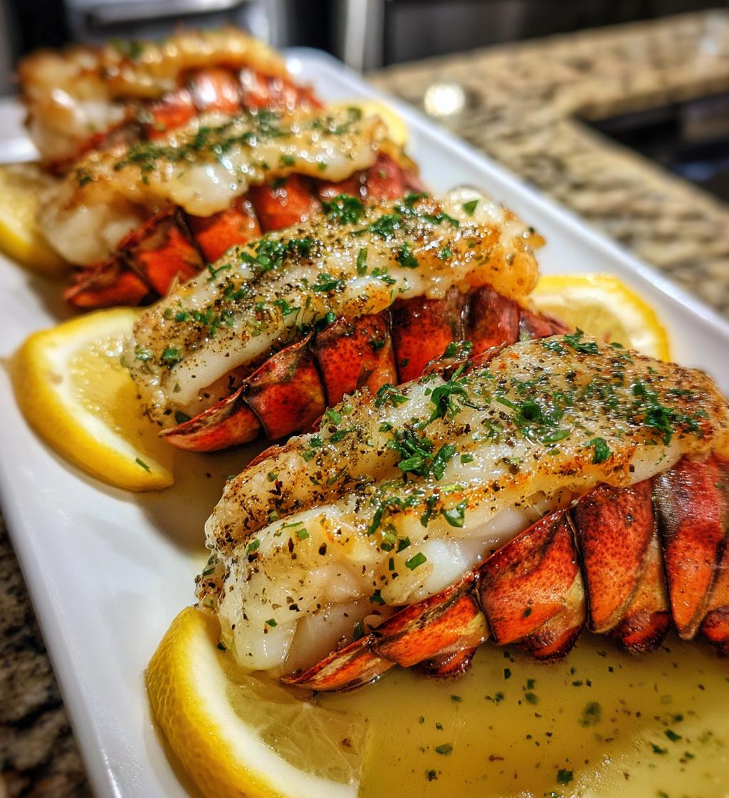 lobster tail dinner