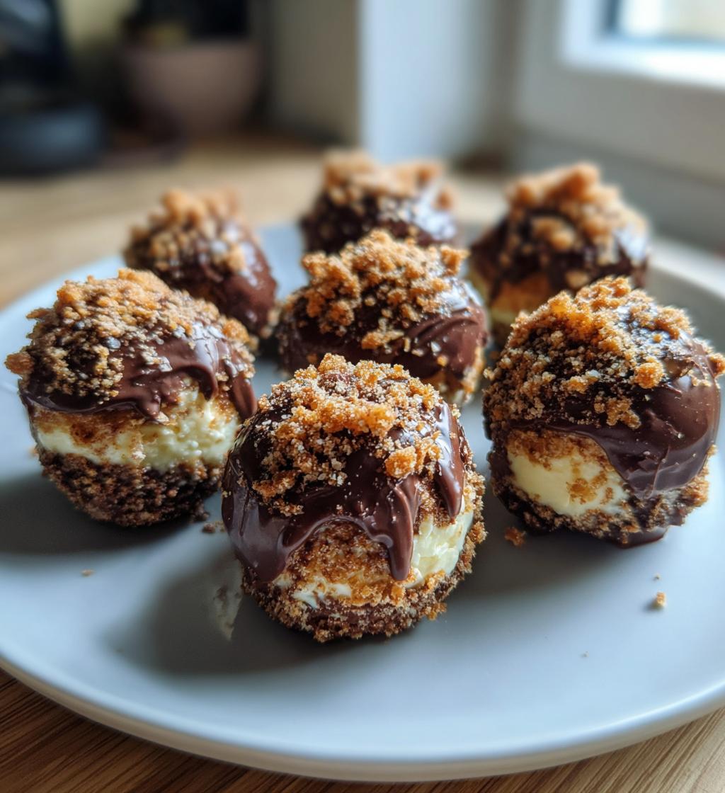 mini cheesecake balls