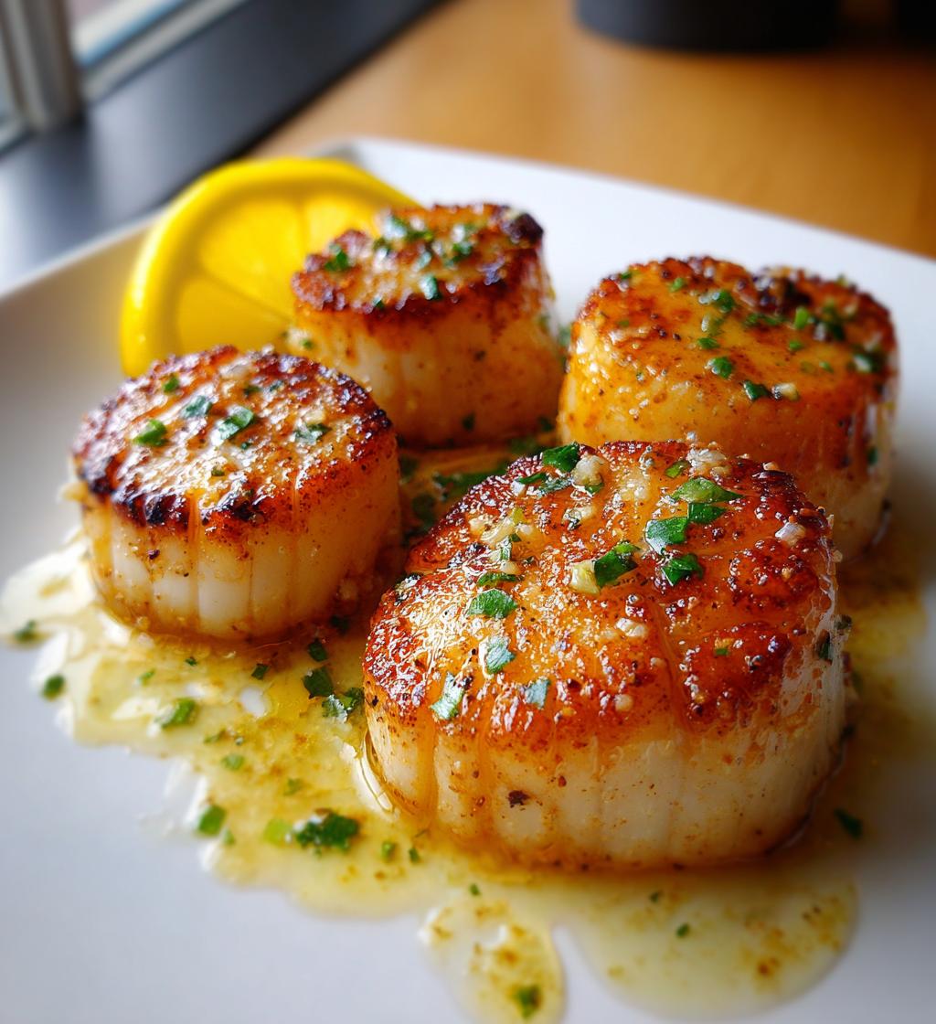 pan seared scallops easy