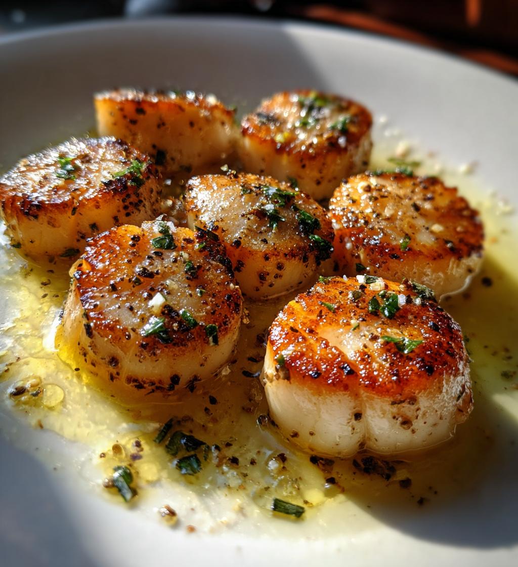 pan seared scallops recipe