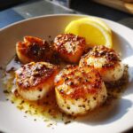 pan seared sea scallops