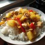pineapple chicken and rice