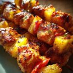 pineapple chicken kabobs