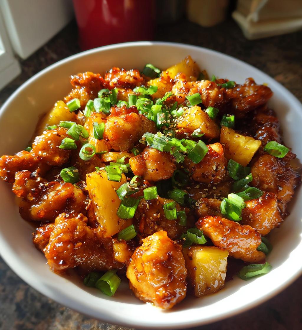pineapple teriyaki chicken