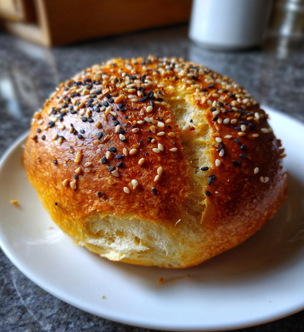 protein sourdough bagels