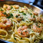 shrimp fettuccine alfredo easy