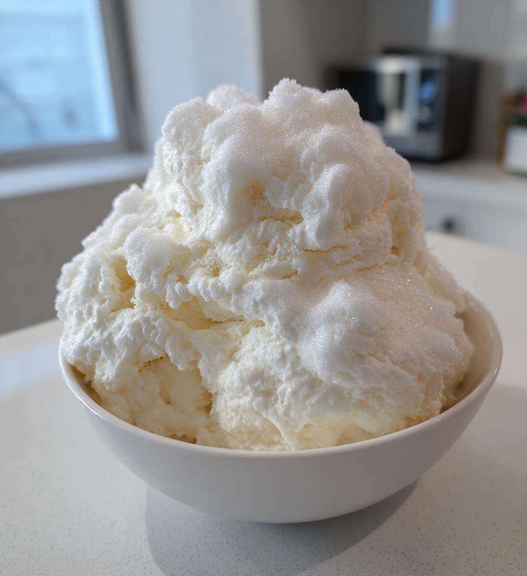 snow ice cream
