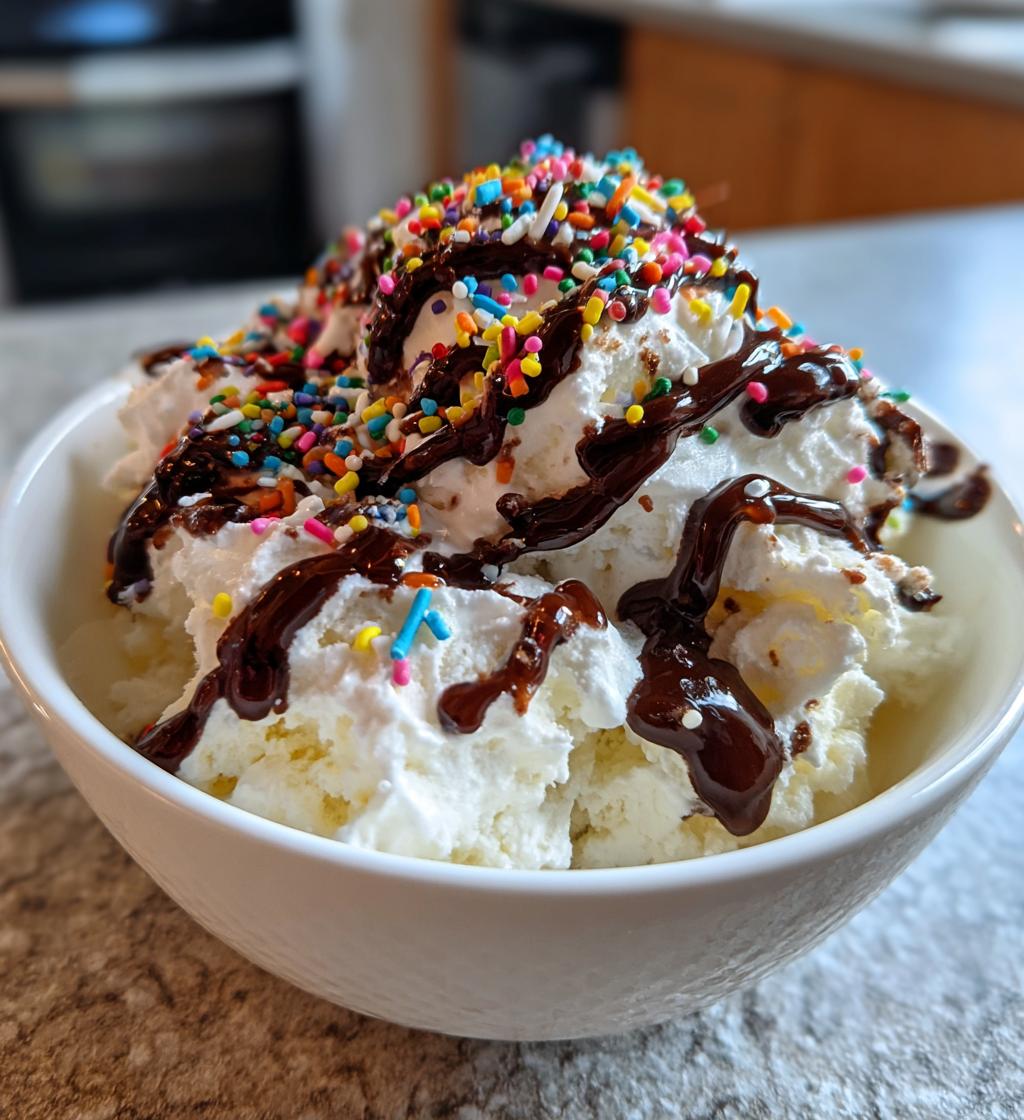 snow ice cream recipe