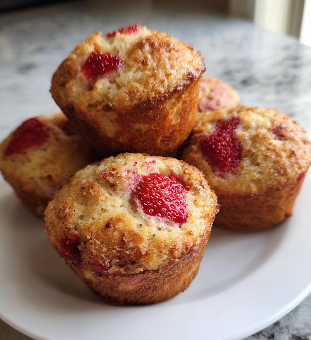 strawberry banana muffins