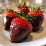 strawberry covered chocolate