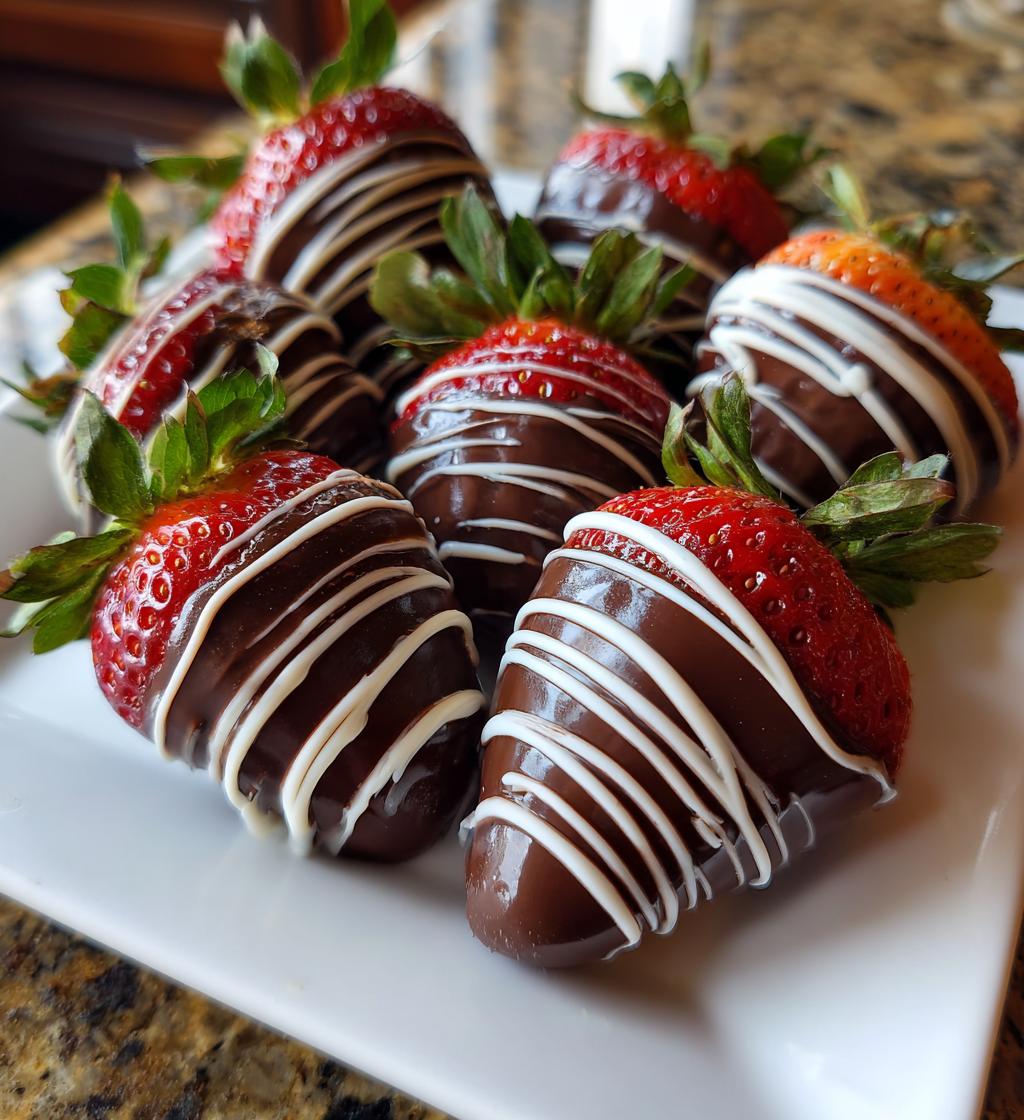strawberry covered chocolate ideas